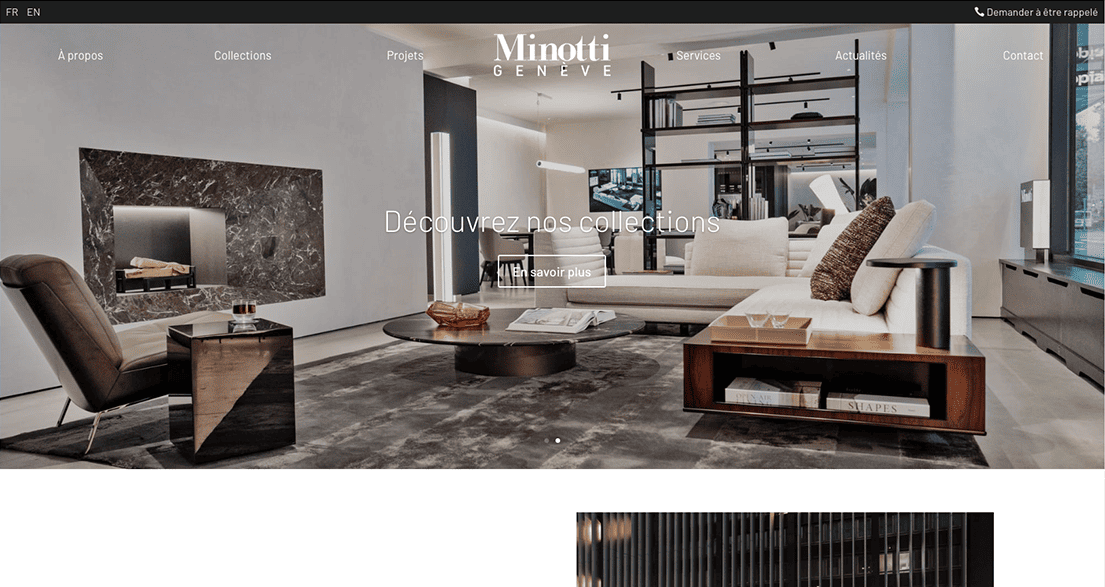 Projet Minotti Geneve